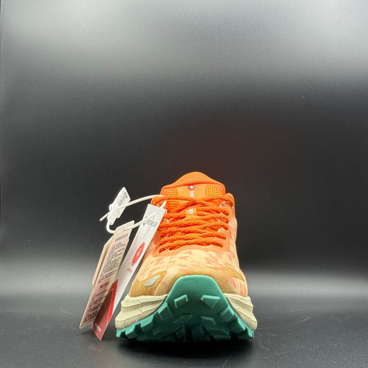 Swiss Military Orange Trail Running Shoes | Cushioned Lace-Up Sneakers