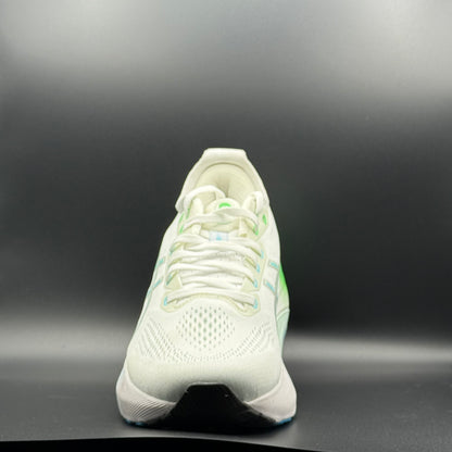 ASICS Gel-Kayano 31 Running Shoes | White & Green Stability Sneakers