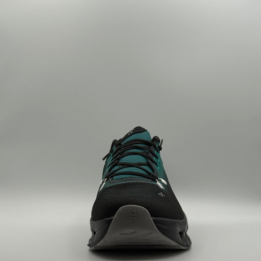 On Cloudsurfer Trail 2 Running Shoes | Black & Teal Trail Sneakers