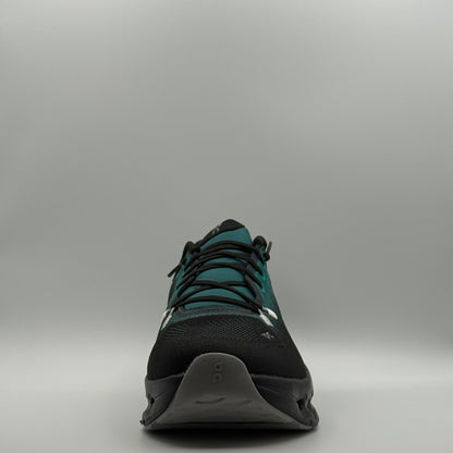 On Cloudsurfer Trail 2 Running Shoes | Black & Teal Trail Sneakers